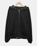 [Reversible] Kaya Camo Double-Sided Hooded Zip-Up