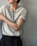 Lowe Cable Short Sleeve Knit