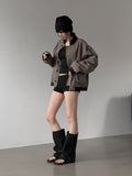 TIGI Button Loose Fit Jacket