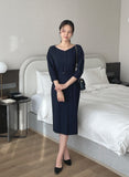 Eini simple H line slit one piece (belt set)