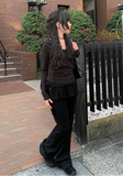 Modu Frill Layered Wrap Skirt