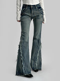 Ariel Fringe Bootcut Denim