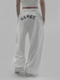 Kogen embroidered wide sweatpants