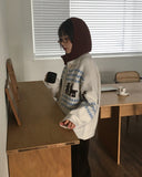 Tumb Fleece Fluffy Button Balaclava