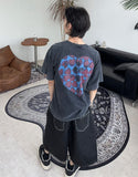 Beane Eyelet Bermuda Denim Pants