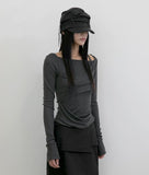 Layered Bustier Long Sleeve