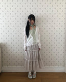 Bunch Flower Lace Scarf