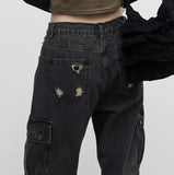Rito damage pocket pants