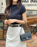 Aluah Half Neck Pleated T-Blouse