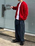 Diamond Fisherman Knit Zip-up