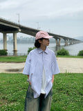 [unisex] Ayont Summer Over Short Sleeve Shirt