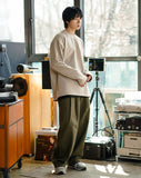 Saturn Two Tuck Wide Twill Pants