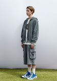 PINCH CARGO SWEAT BERMUDA PANTS