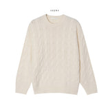 French Cable Round Knit