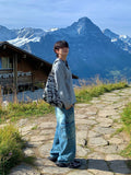 Fertig Blue Teen Cargo Denim Jeans