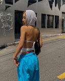 [Festival look] Sparkle Neon Nylon Pants