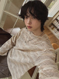 Bijin cube linen knit