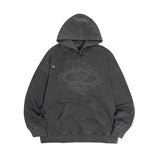 SHINING LOGO WASHED HOODIE