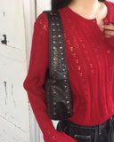 Conden Stud Shoulder Bag