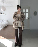 Powder Vintage Low Semi Bootcut Denim Pants