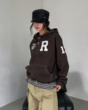 Solid Patch Stitch Two-Way Work Jacket