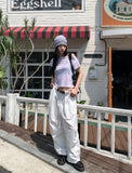 Nick Belted Parachute Nylon Pants