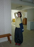 Luine Embroidered Non-Fade Balloon Pants