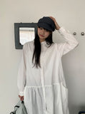 Coyal Cotton Shirt Long One Piece