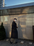 Archive Long Balmacan Mac Coat