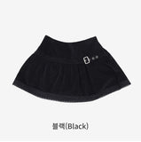 Enr Corduroy Lace Skirt