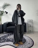 Denif Button Balloon Denim Pants