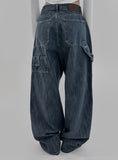 Worton Carpenter Wide Denim