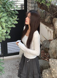 [MADE] Somit Button Sleeveless Hood Bolero Set