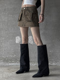 Ends Washing Cargo Skirt