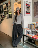 Benny Semi-Crop Hooded Cardigan