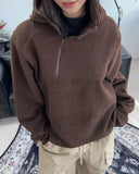 Allen Fleece Zipper Hoodie