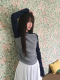Been Color Matching Brushed Raglan T-shirt