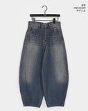 Pekka Stud Balloon Wide Denim Pants