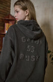 [2-WAY] Rust Patch Pigment Hood Zip-Up