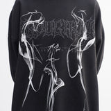 Smoke Printed Sweatshirt