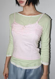 LACE POINT SLEEVELESS