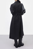 Vina Shirt Back Strap Long One Piece