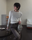 Howdy Muscle Fit Ribbed Knit