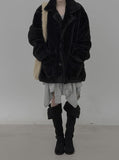 Ade Teddy Fur Jacket Coat