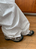 Bimtz Summer Basic Banding Wide Pants
