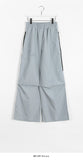 Fella Side Coloring Zipper Banding Pants