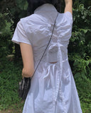 Soku pocket zipper crossbody bag