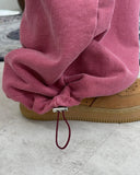 Riel embroidered pigment pants