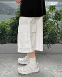 Balloon Cargo Bermuda Pants