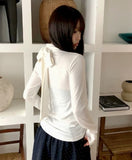 Mer Ribbon Tie Brushed Polar T-Shirt